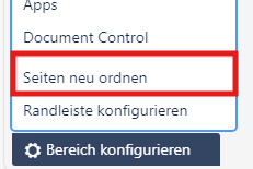 Confluence Seiten verschieben Drag and Drop